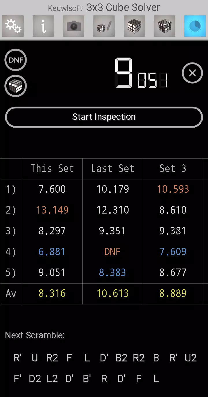 3x3 Cube Solver Zrzut ekranu 2