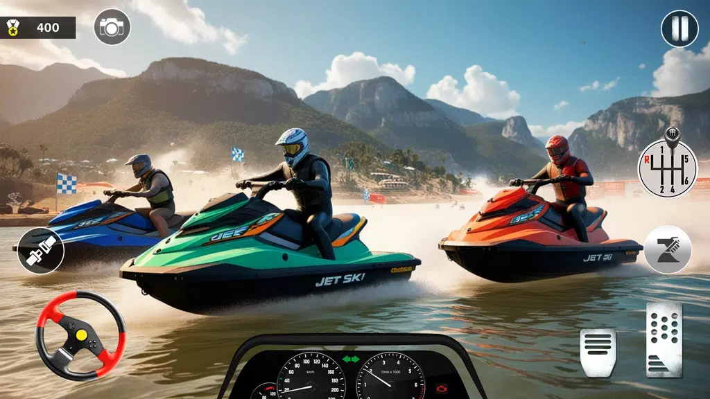 Super Jet Ski 3D Offline Game Capture d'écran 1