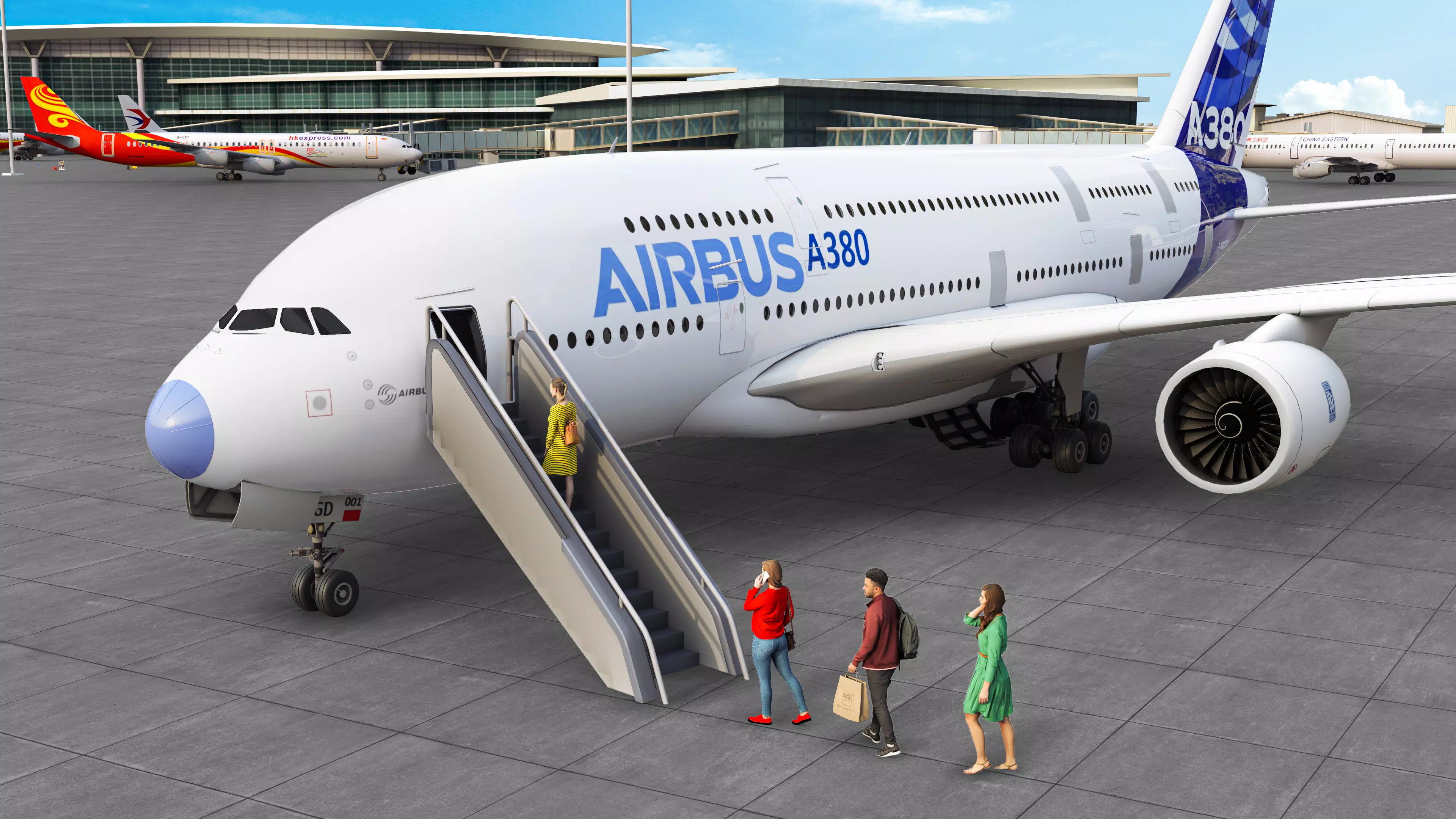 Airplane Flight Simulator 2023 Скриншот 0