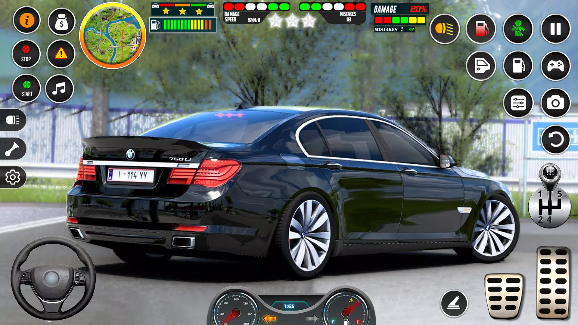 Classic Car Drive Parking Game Zrzut ekranu 2