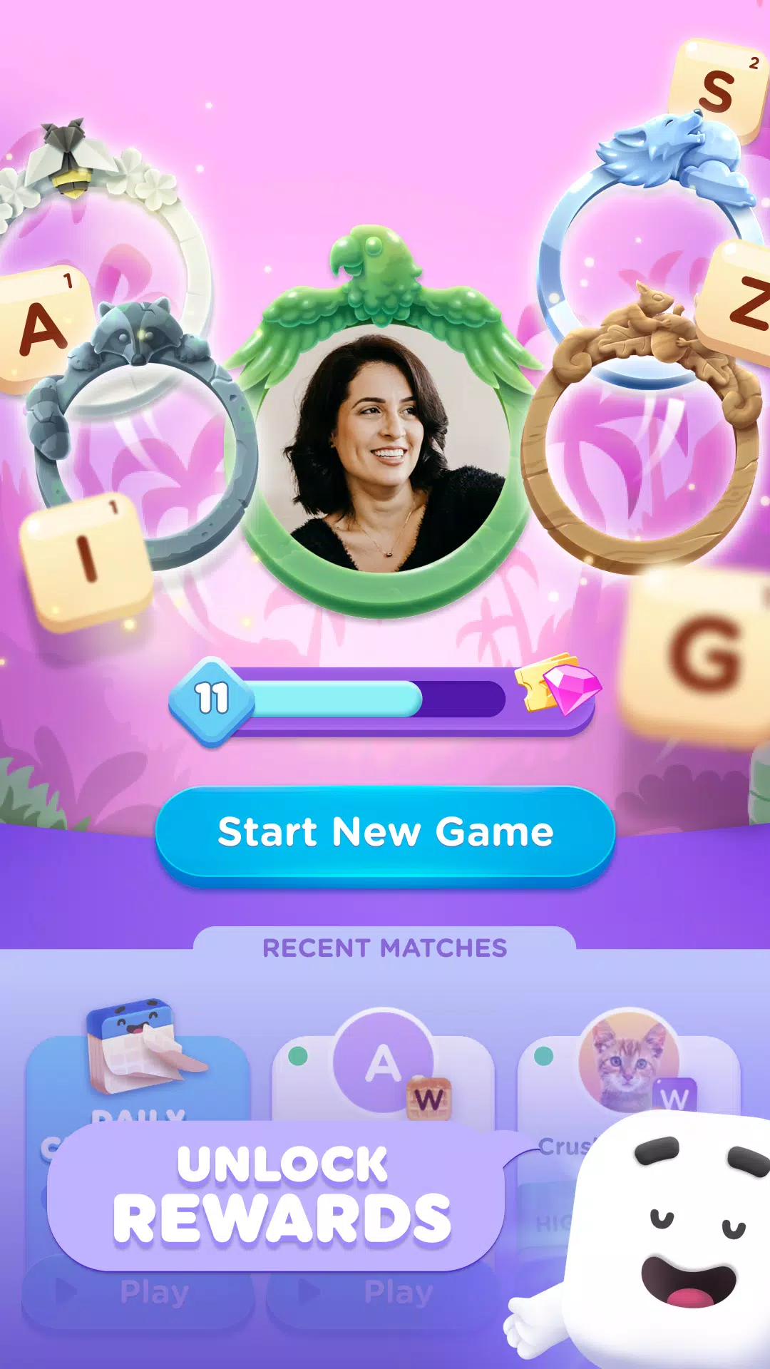 Wordzee! - Social Word Game ဖန်သားပြင်ဓာတ်ပုံ 3