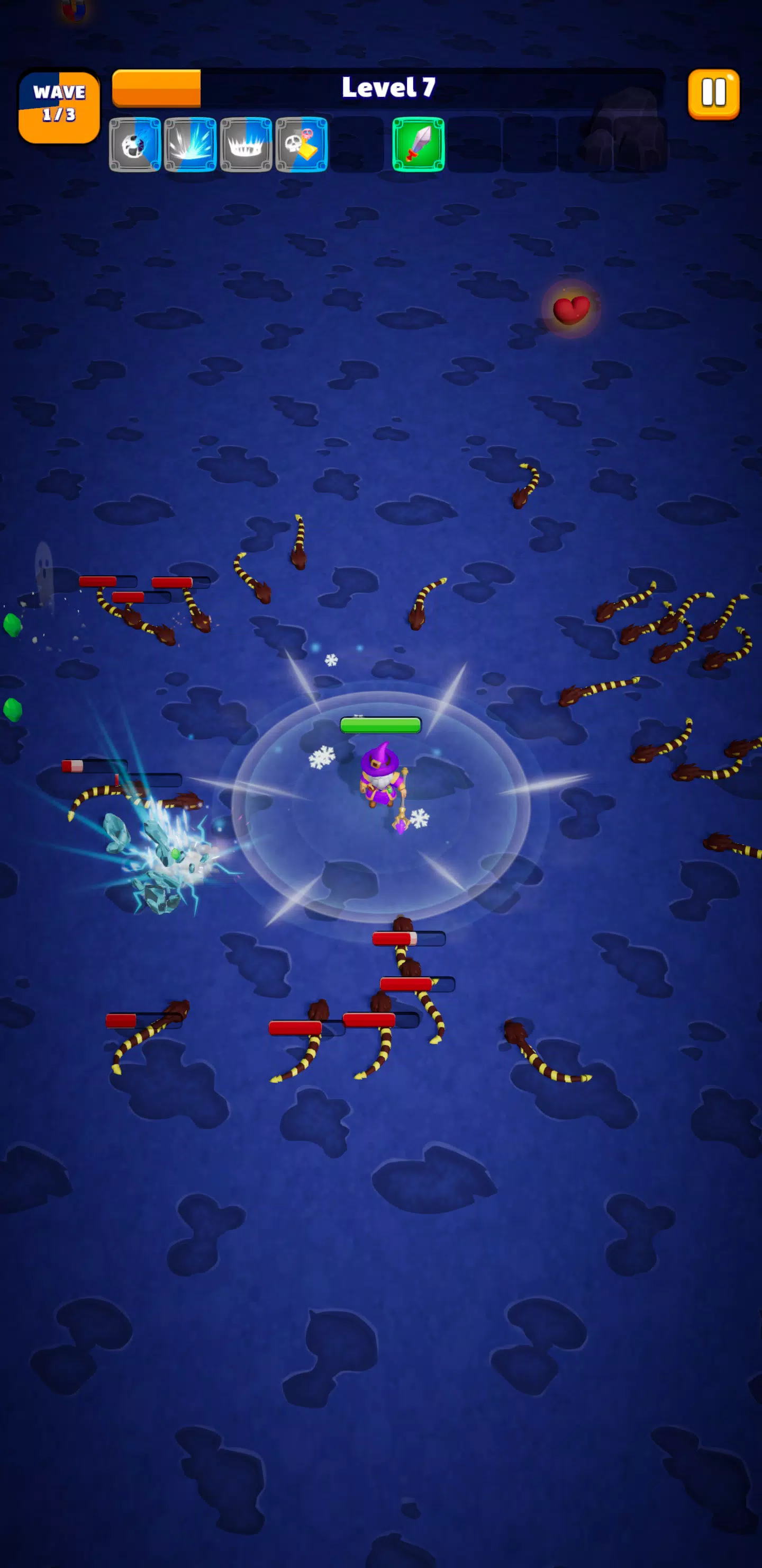 Wizard Survivor: Spooky Mage Capture d'écran 2