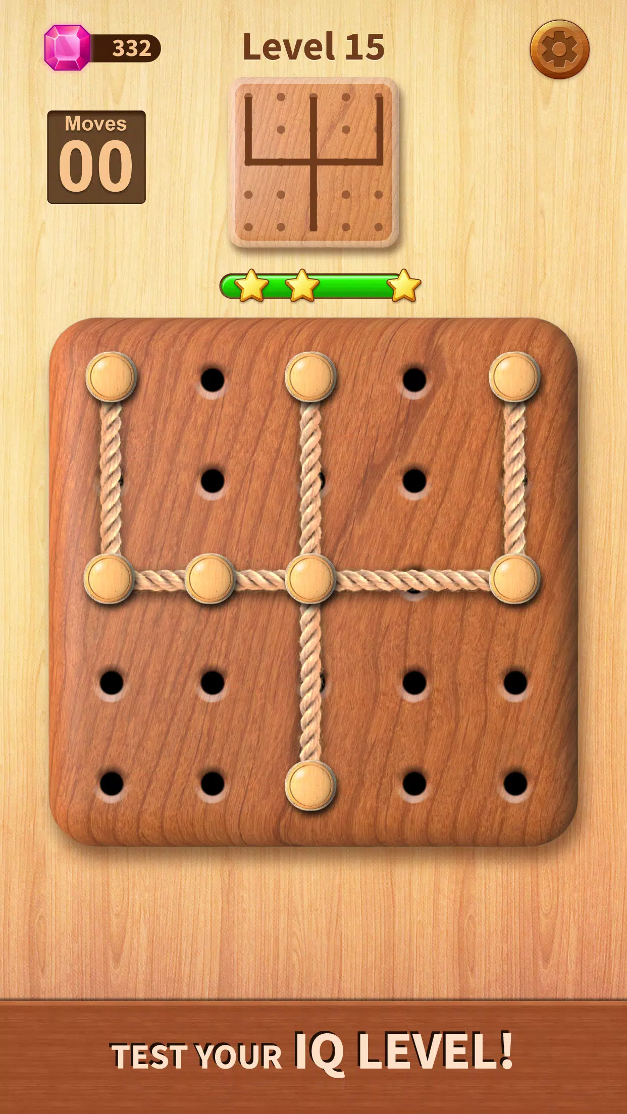 Rope Puzzle: Wooden Rope Games 스크린샷 3