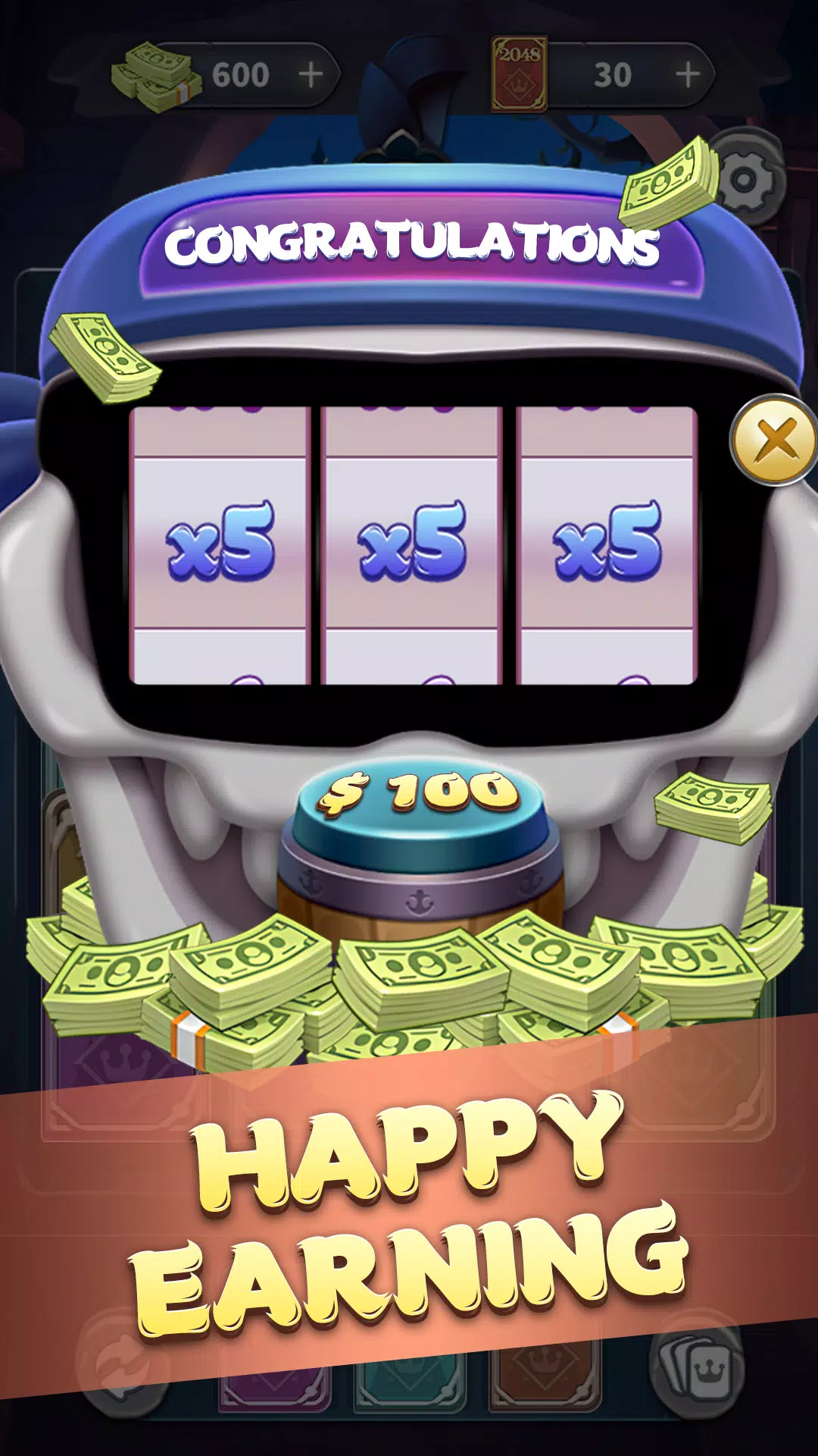 Card 2048 Captura de tela 2