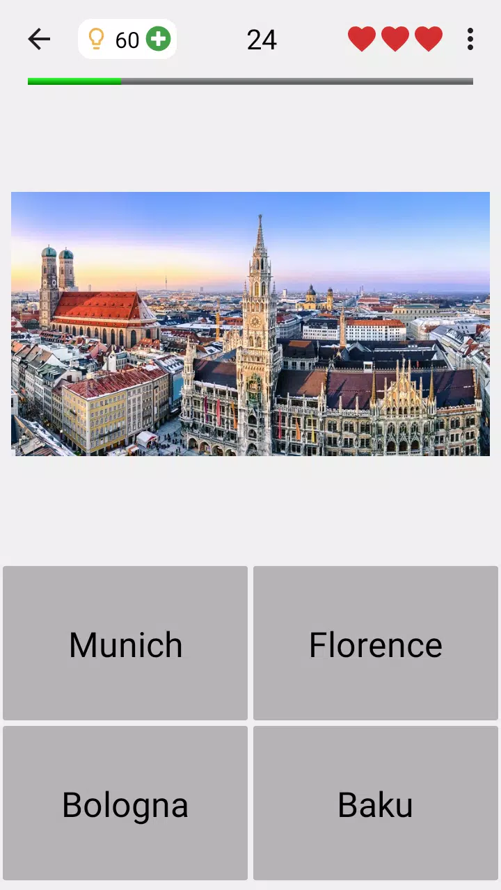 Schermata Cities of the World Photo-Quiz 3