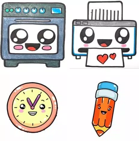 How To Draw Cute Things ဖန်သားပြင်ဓာတ်ပုံ 2