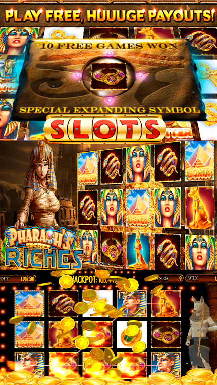 Pharaoh’s Secret Casino Online Slot Machine Screenshot 2
