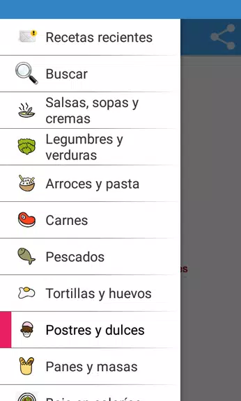Recetas con robot Captura de pantalla 1