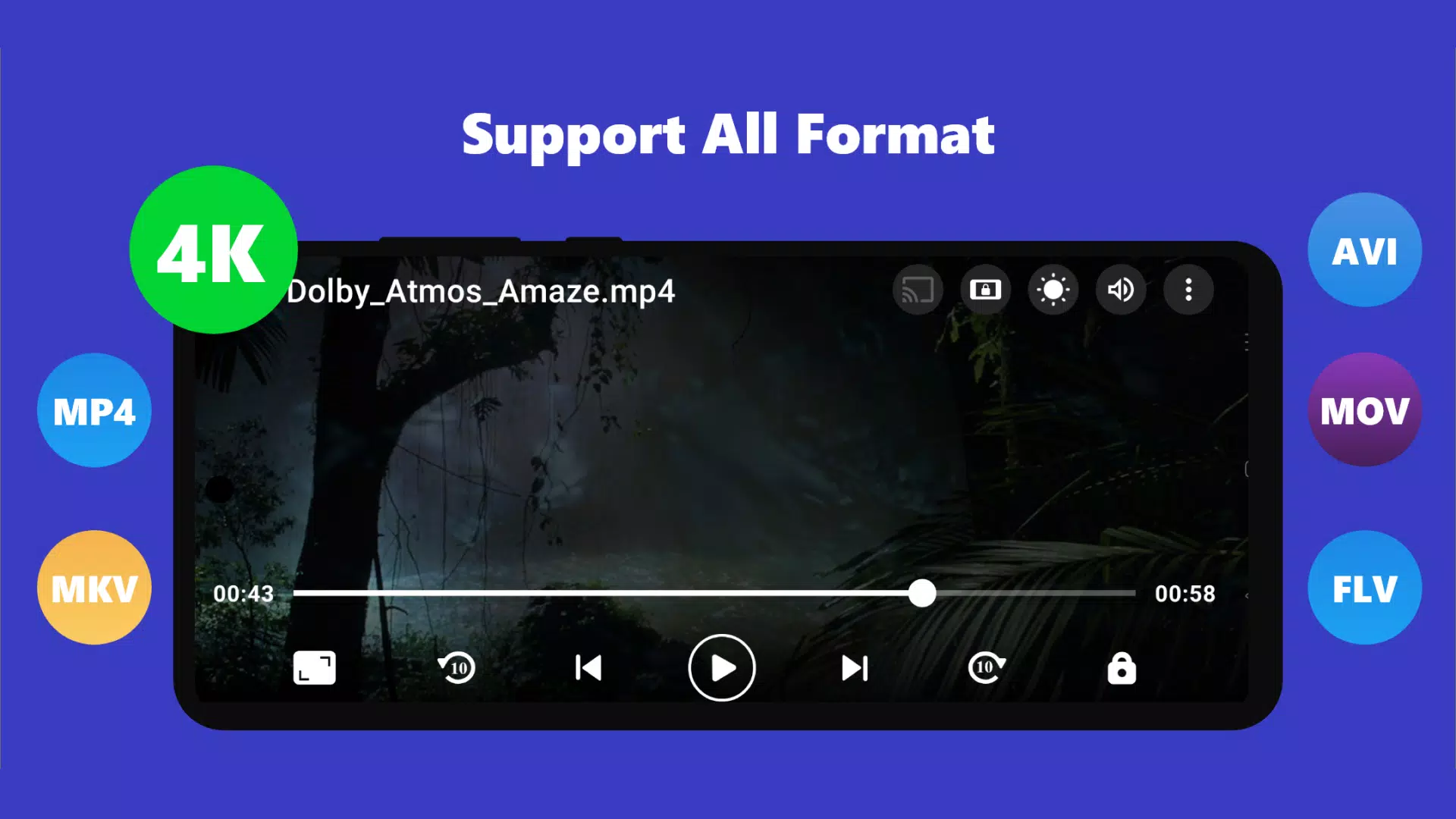 Video Player Capture d'écran 3