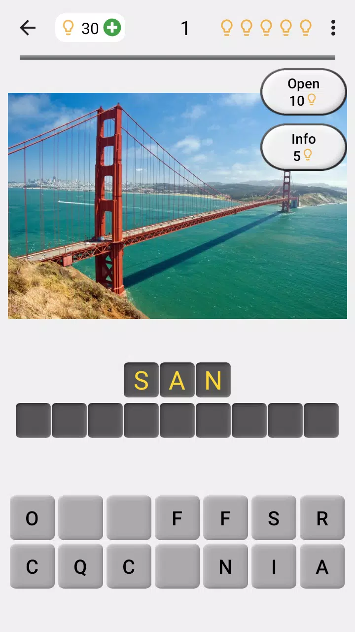 Schermata Cities of the World Photo-Quiz 0