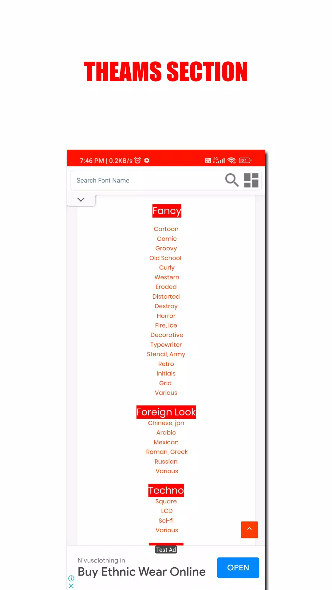 DA FONT’S Tangkapan skrin 3