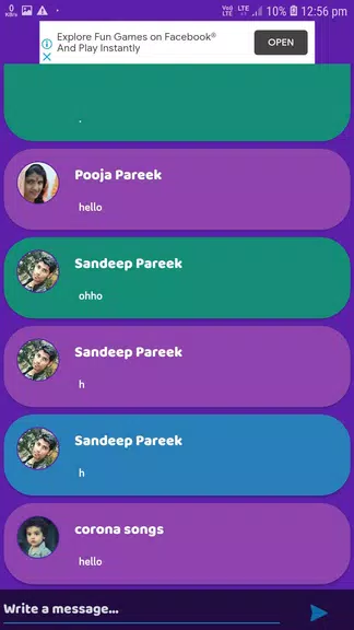 Mini Chat ROOM | Make New Friends Скриншот 2