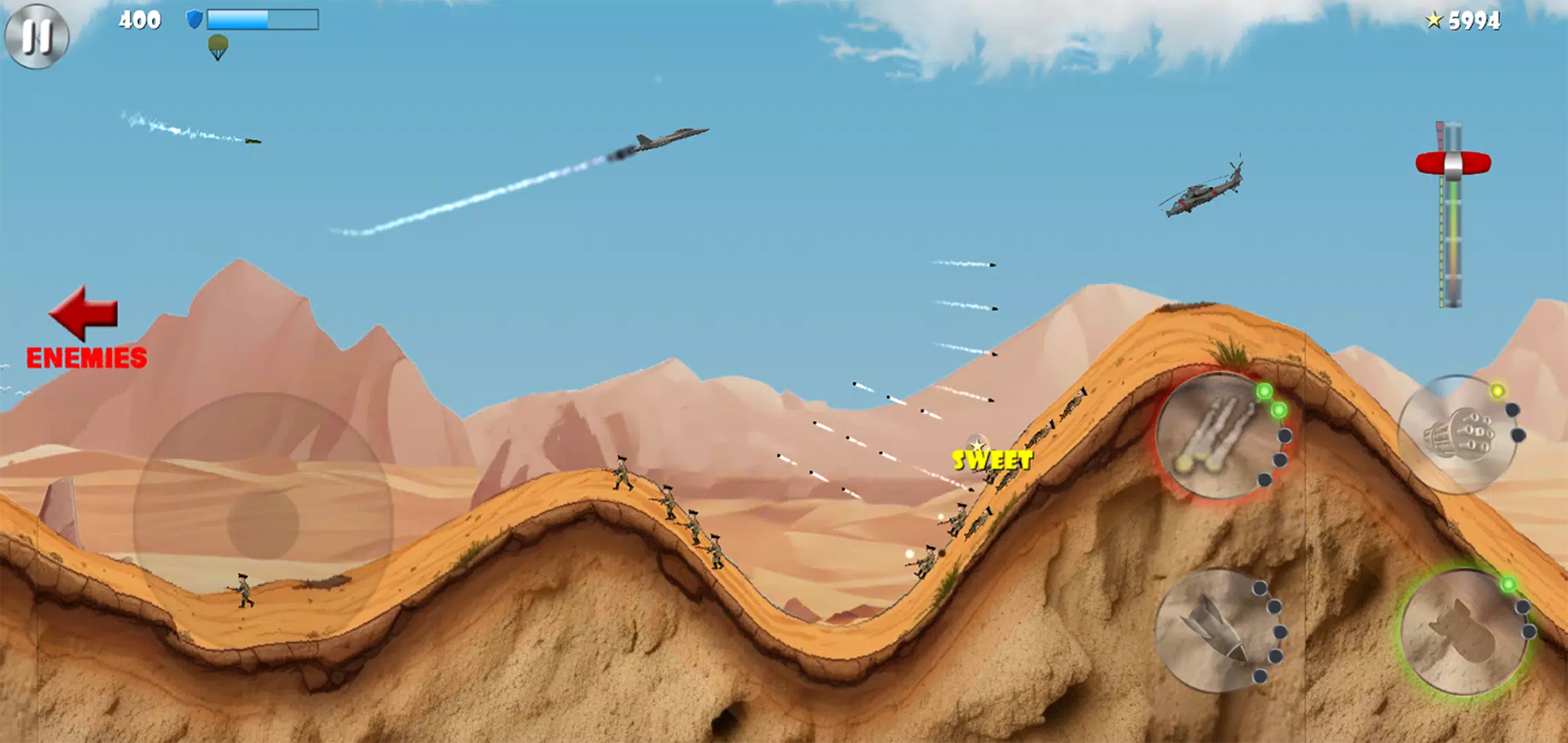 Carpet Bombing 3 스크린샷 1