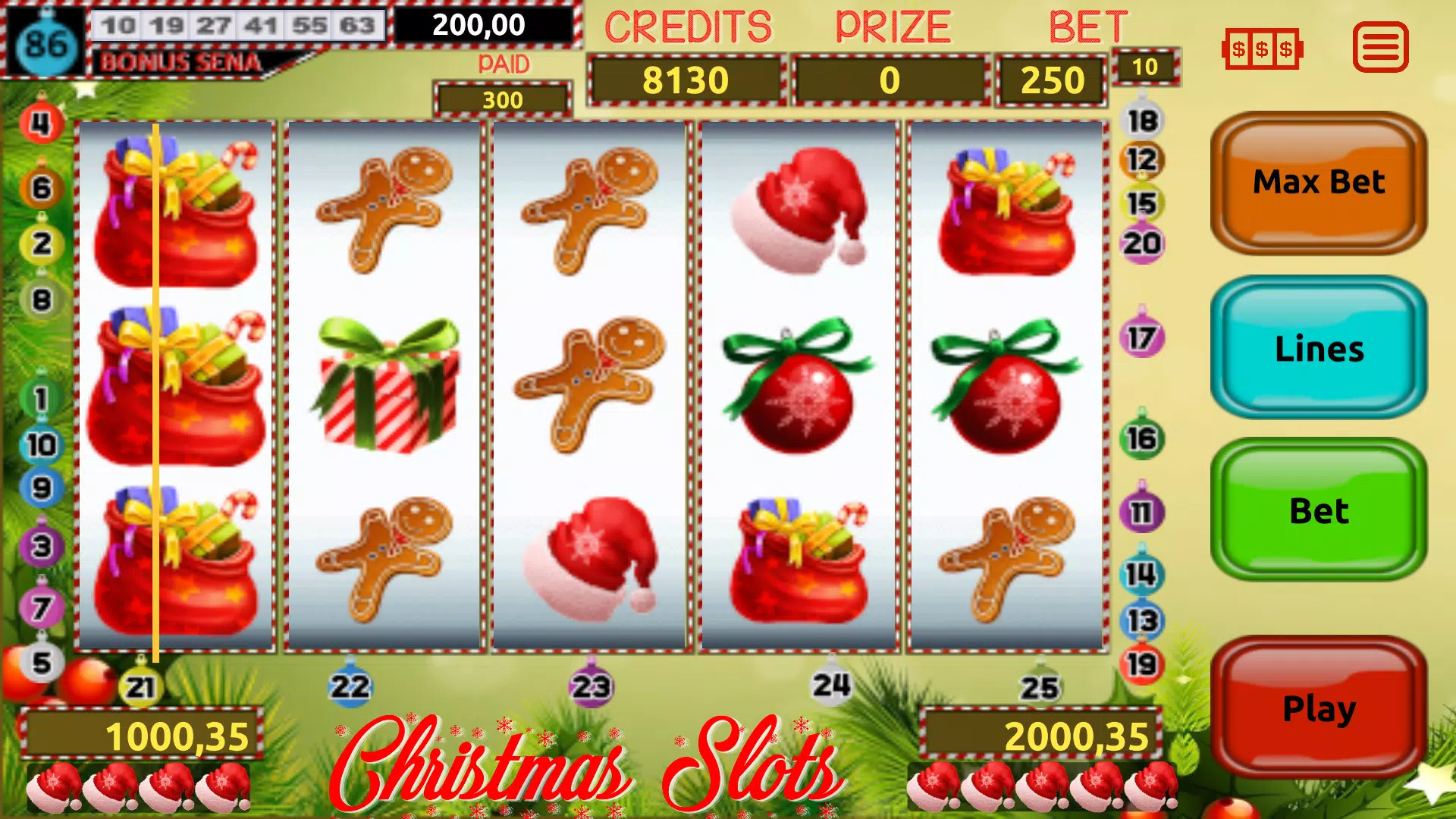 Christmas (Xmas) Slots應用截圖第1張