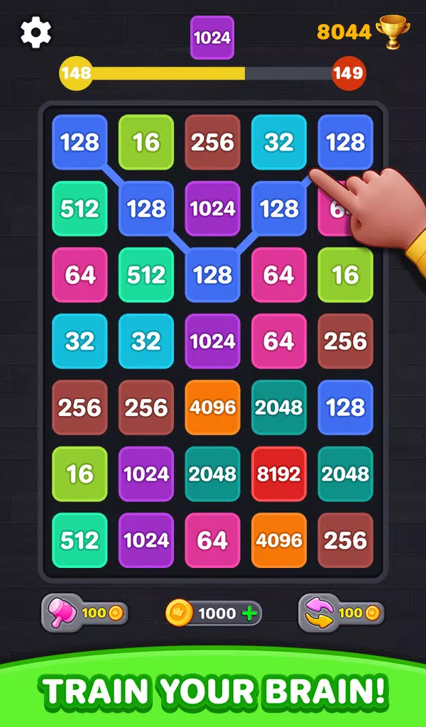 2048 Number Puzzle: Merge Game Captura de pantalla 3