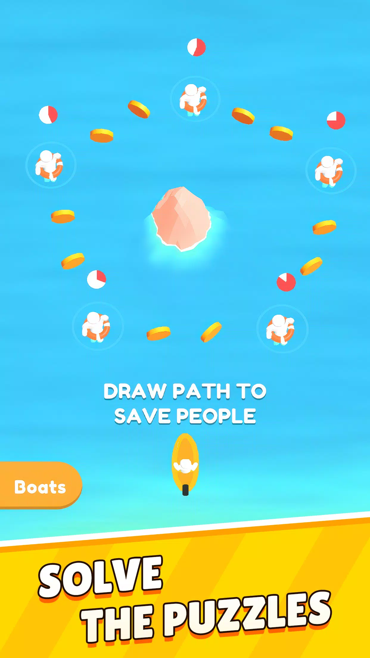 Beach Rescue Rush 스크린샷 2