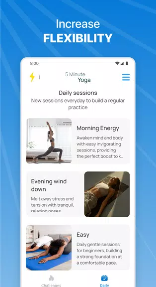 5 Minute Yoga স্ক্রিনশট 2