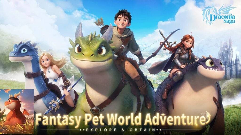 Draconia Saga: Pet-Collecting Game Inspired by How to Train Your Dragon