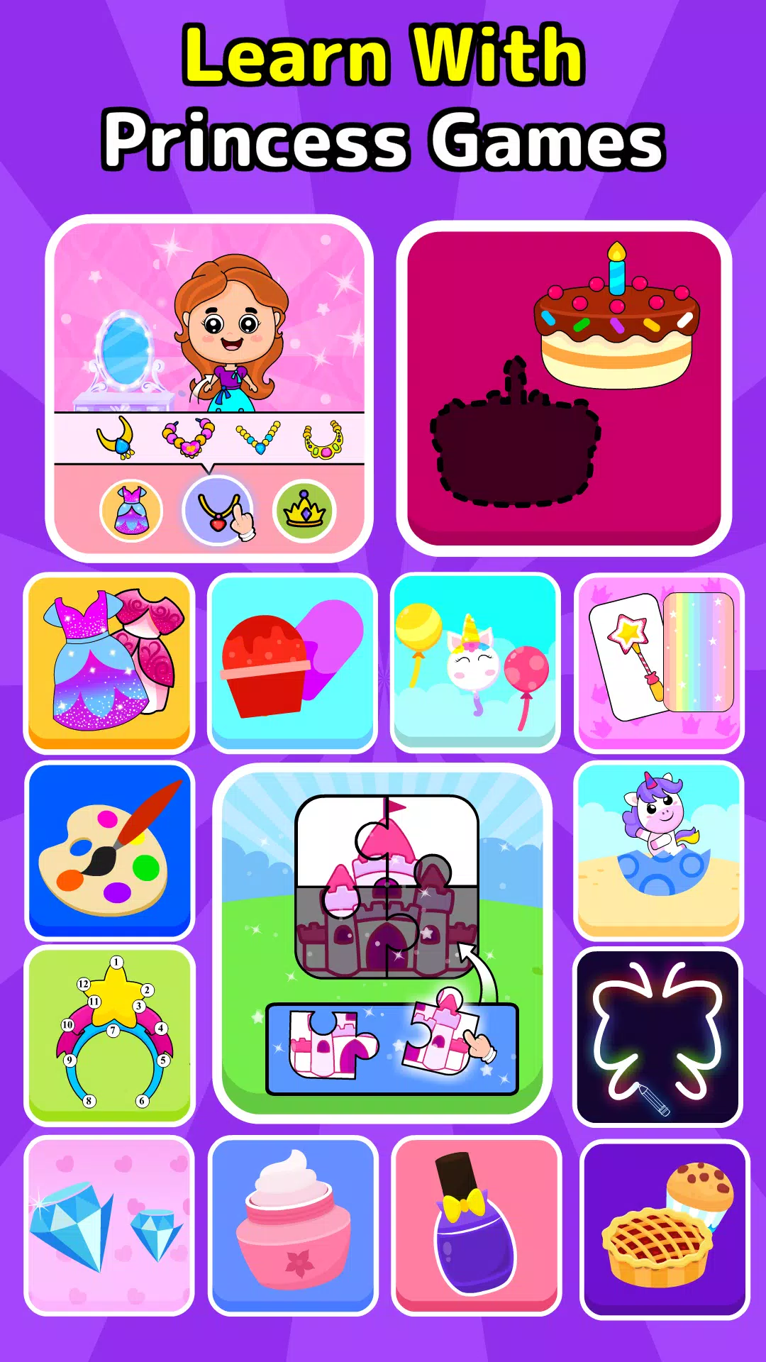 Timpy Baby Princess Phone Game スクリーンショット 1
