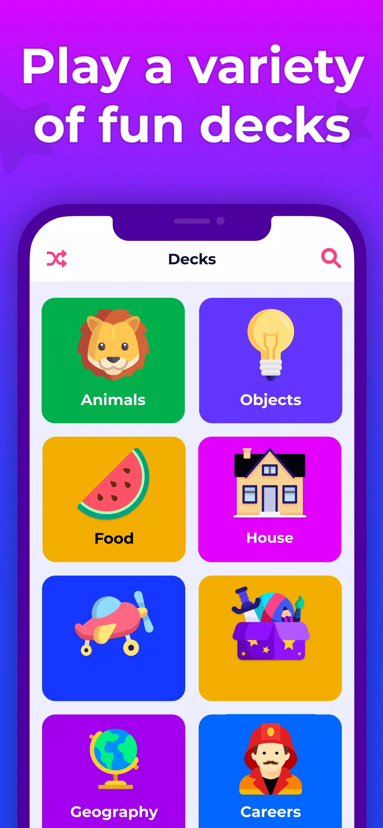 Guess Up Kinder: Bild Scharade Screenshot 2
