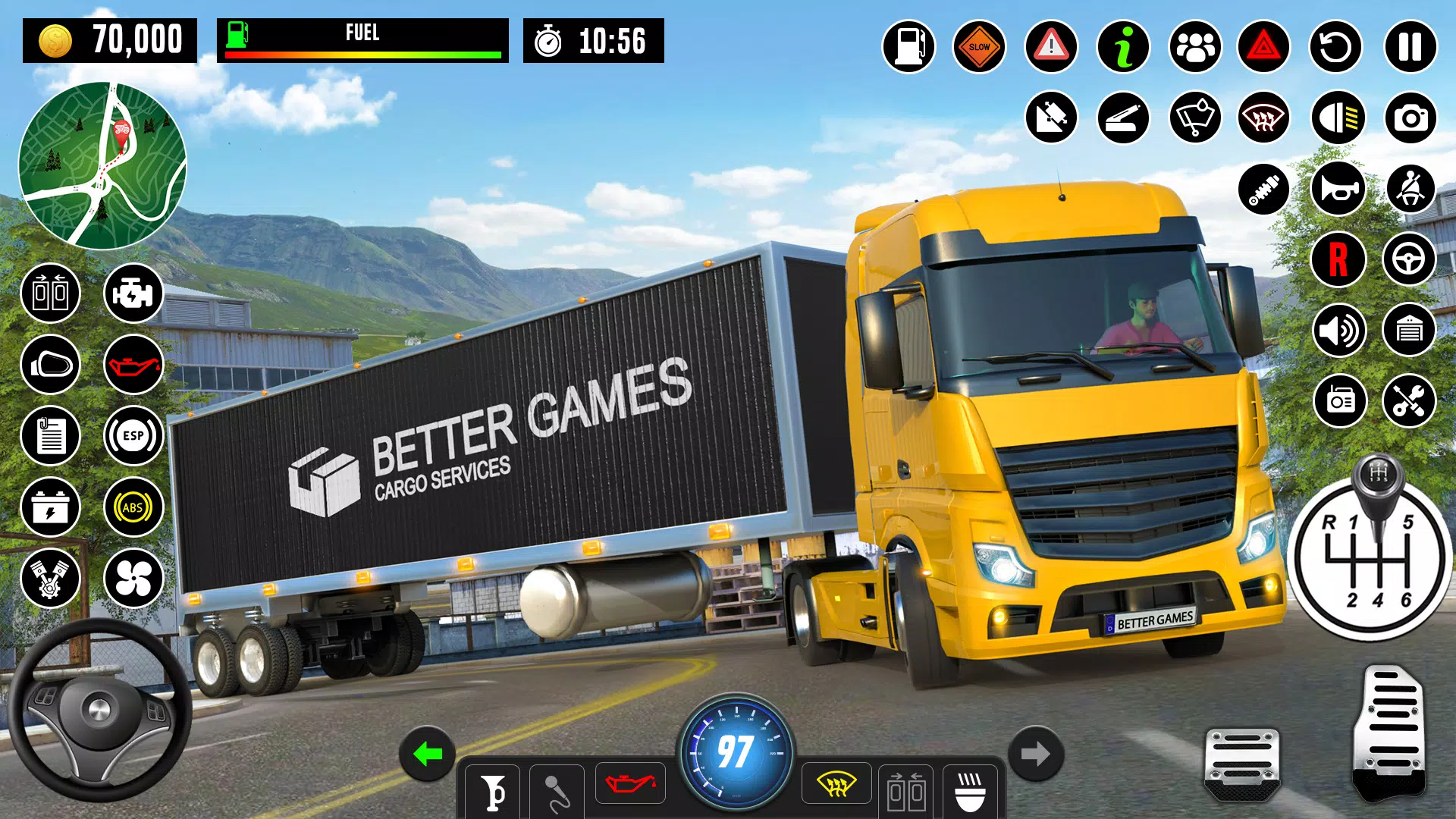 Truck Games - Driving School Скриншот 0