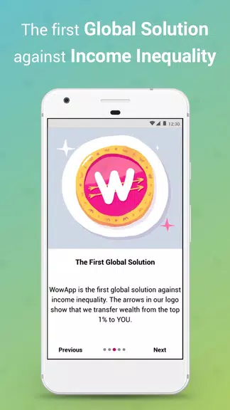 WowApp - Earn. Share. Do Good 스크린샷 0