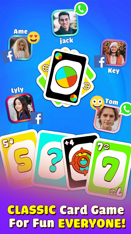 Uno Plus - Card Game Party Capture d'écran 0