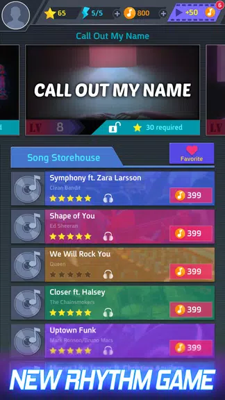Tap Tap Music-Pop Songs Captura de tela 0