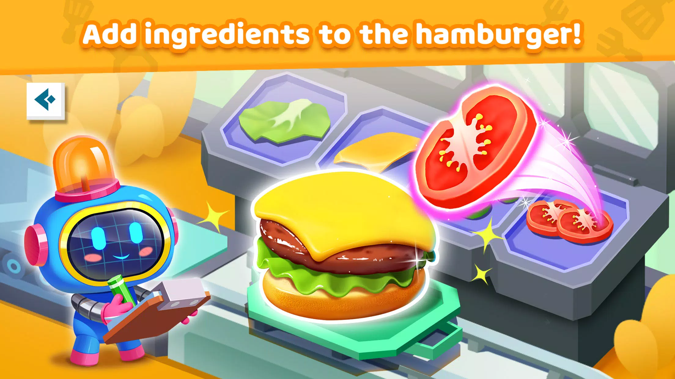 Little Panda’s Fast Food Cook Captura de tela 1