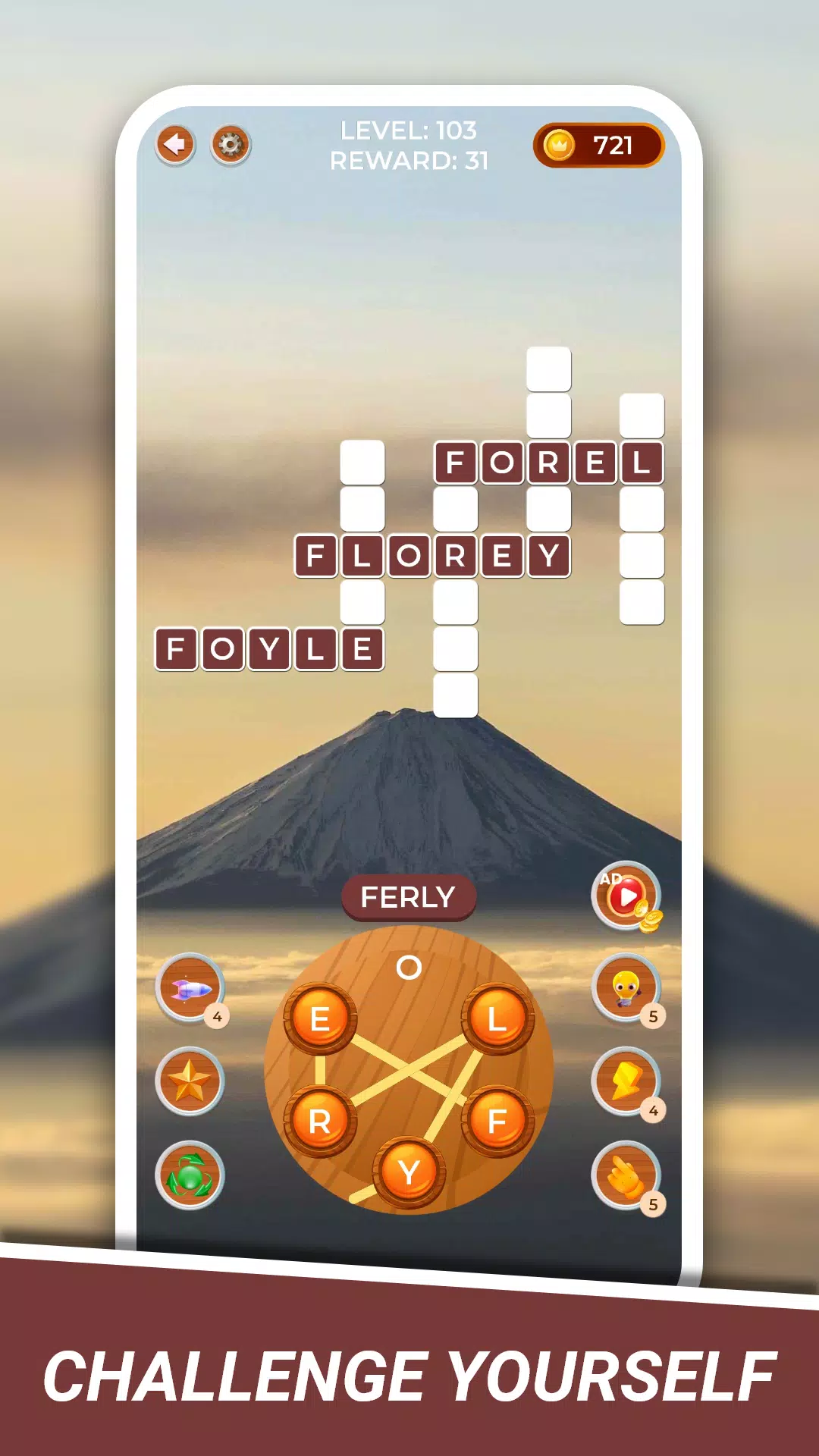 Word Connect Crossword Puzzle Captura de pantalla 3