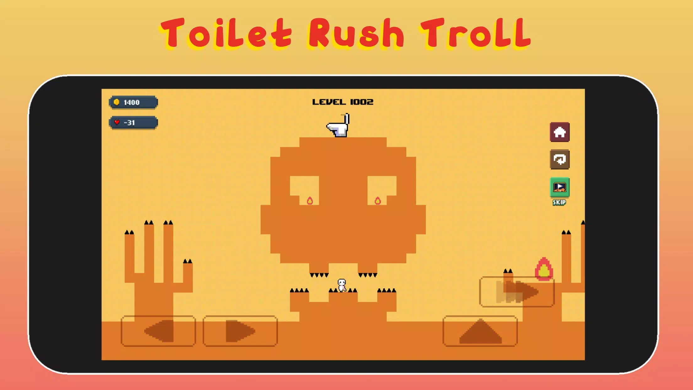 Toilet Rush Troll应用截图第1张