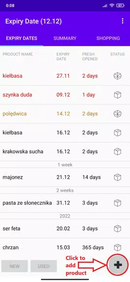 Expiry Date Скриншот 0