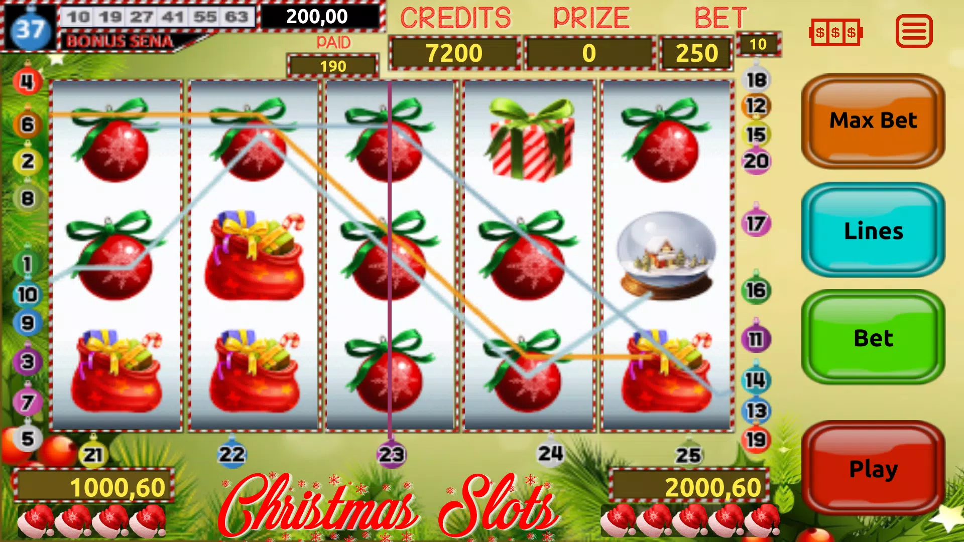 Christmas (Xmas) Slots應用截圖第3張