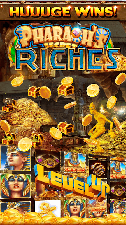 Pharaoh’s Secret Casino Online Slot Machine Screenshot 1