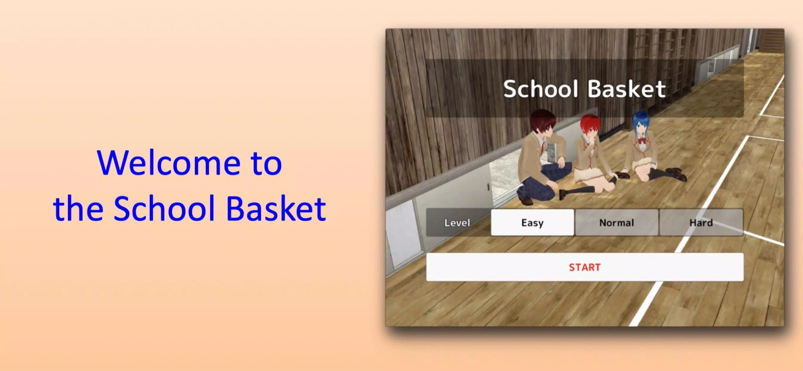 School Basket Schermafbeelding 0