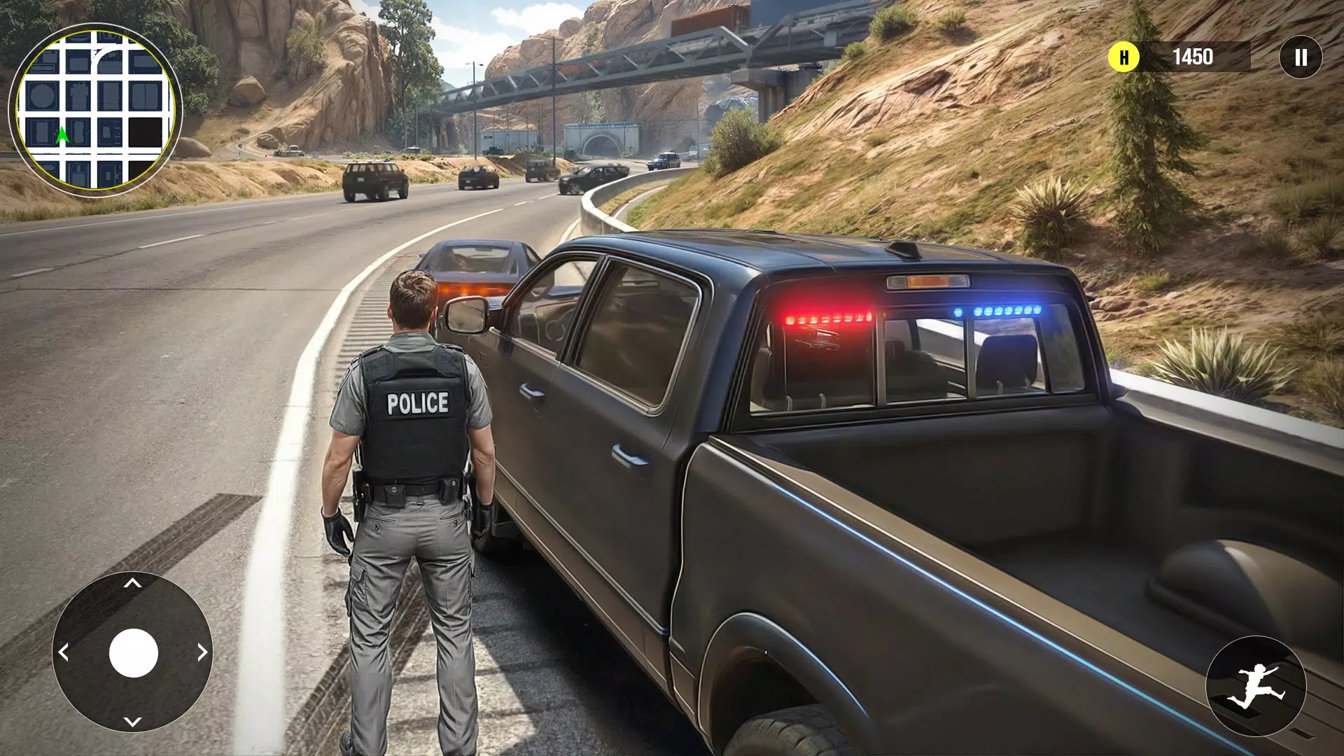 Police Van Crime Sim Games Zrzut ekranu 3