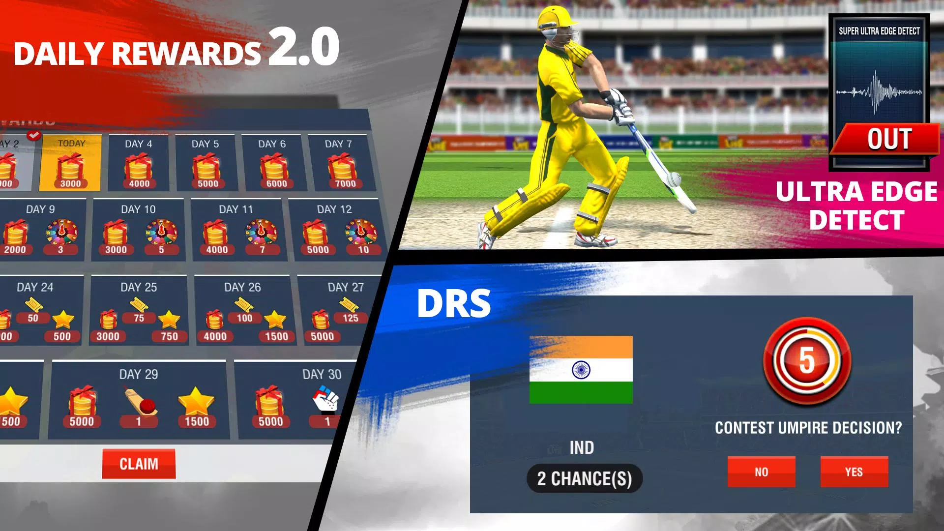 World Cricket Championship Lte ဖန်သားပြင်ဓာတ်ပုံ 1