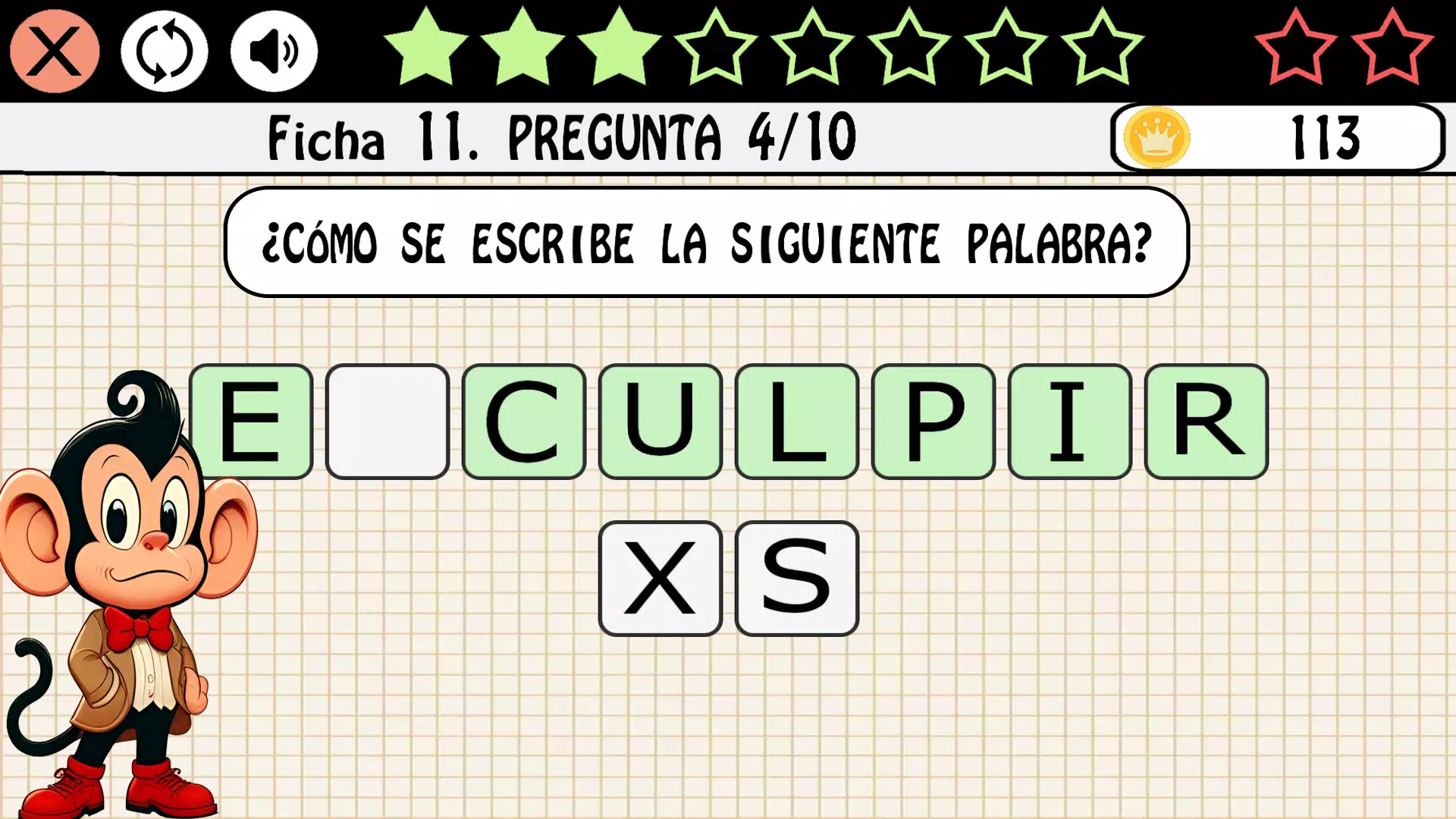 El gran juego de Ortografía Schermafbeelding 3