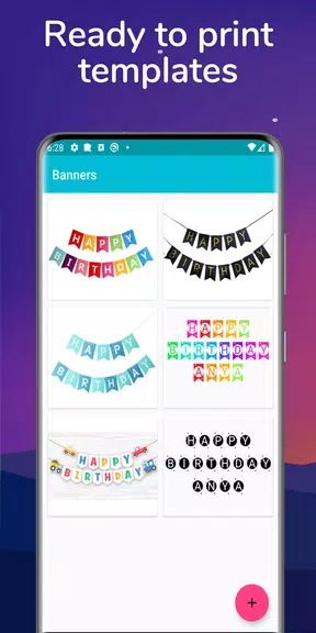 Party Banner Bunting Maker Ekran Görüntüsü 2