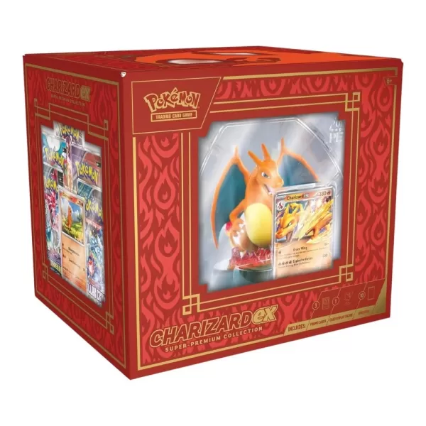 Charizard Ex Premium TCG Box는 이제 아마존에서 $ 50입니다