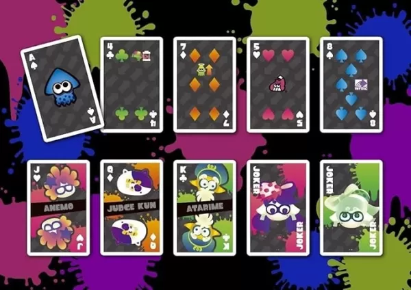 Official Splatoon Trump Cards