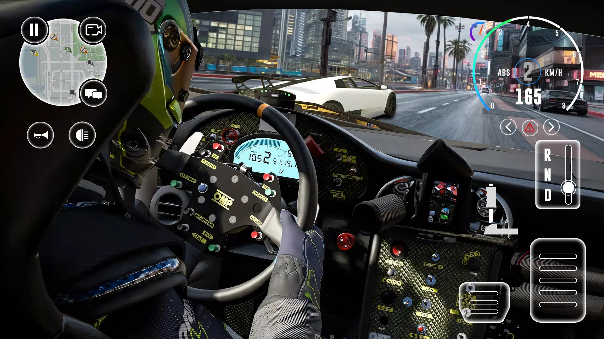 Schermata Car Driving City 3D Simulator 1