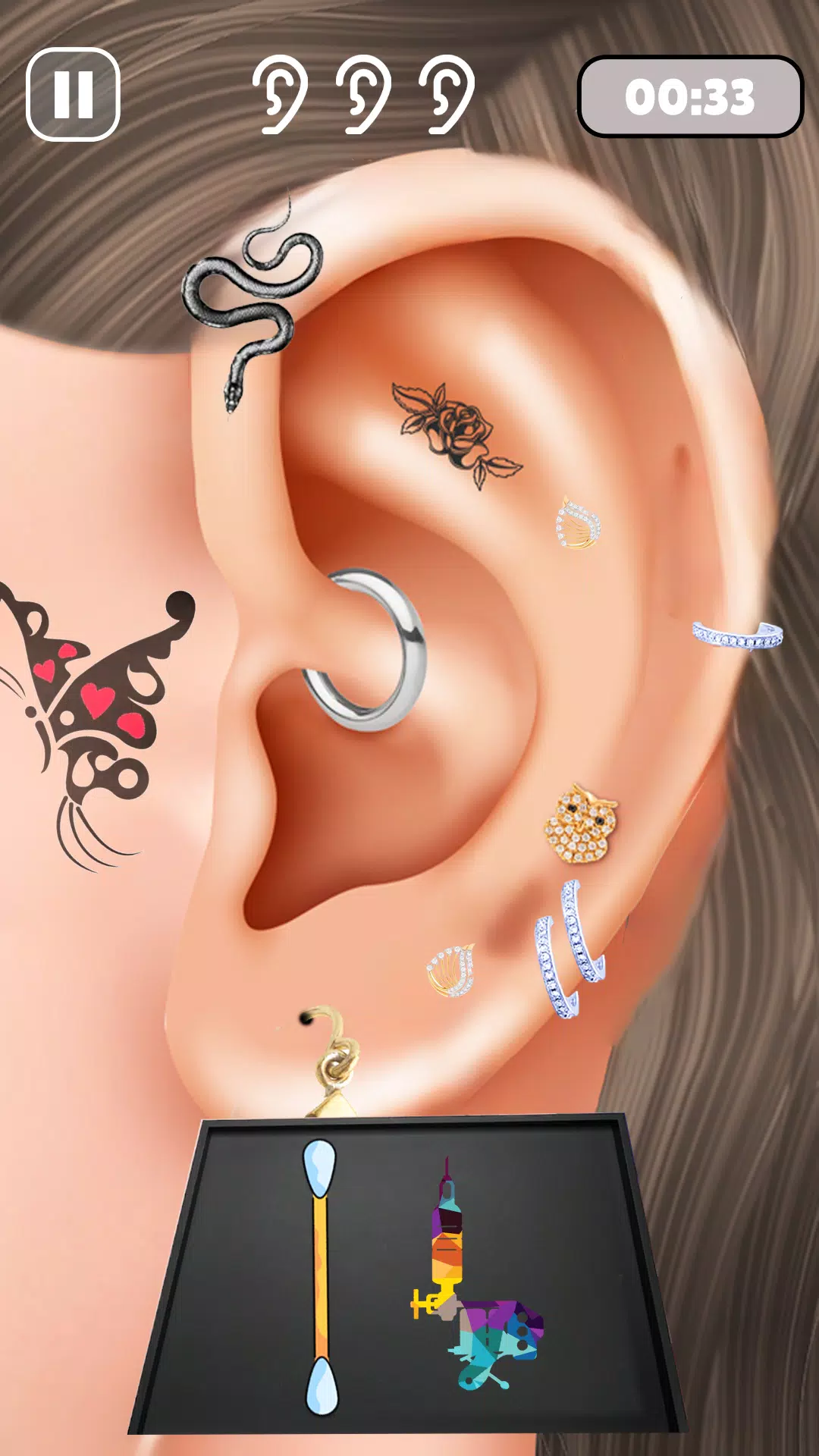Ear Salon ASMR Doctor Game Tangkapan skrin 2