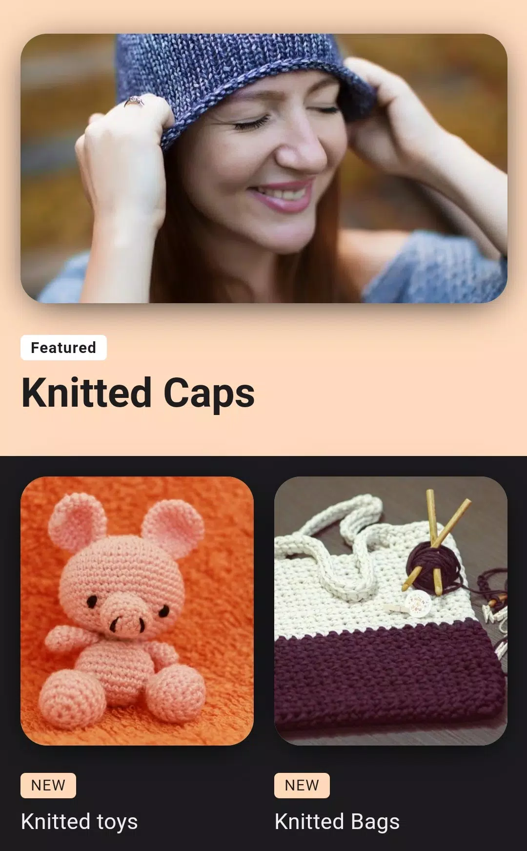 Learn Knitting and Crocheting Ekran Görüntüsü 3