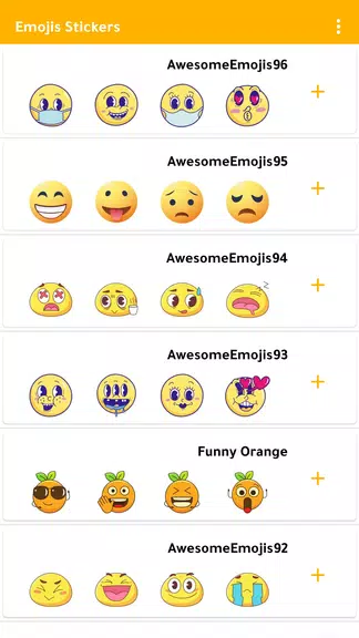 Emoji Stickers WASticker應用截圖第0張