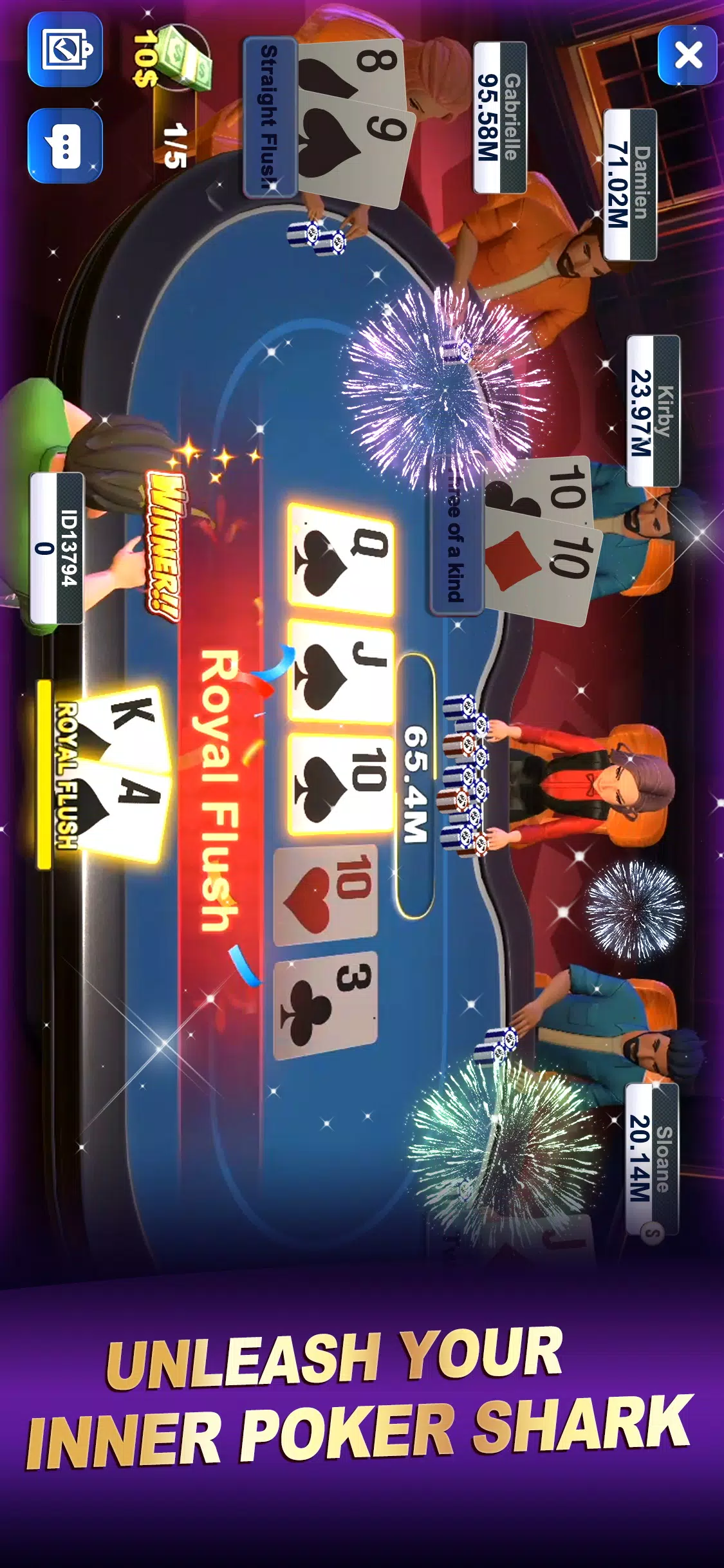 Poker World-Hold’em Frenzy應用截圖第1張