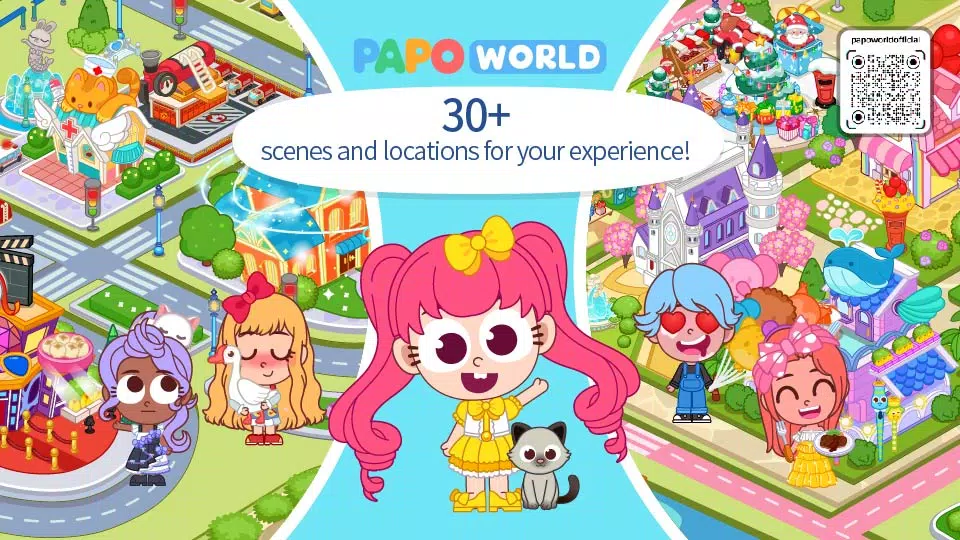 Papo Town: World Captura de pantalla 3