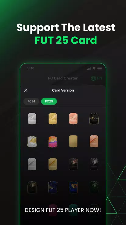 FUT 25 Card Creator 스크린샷 3