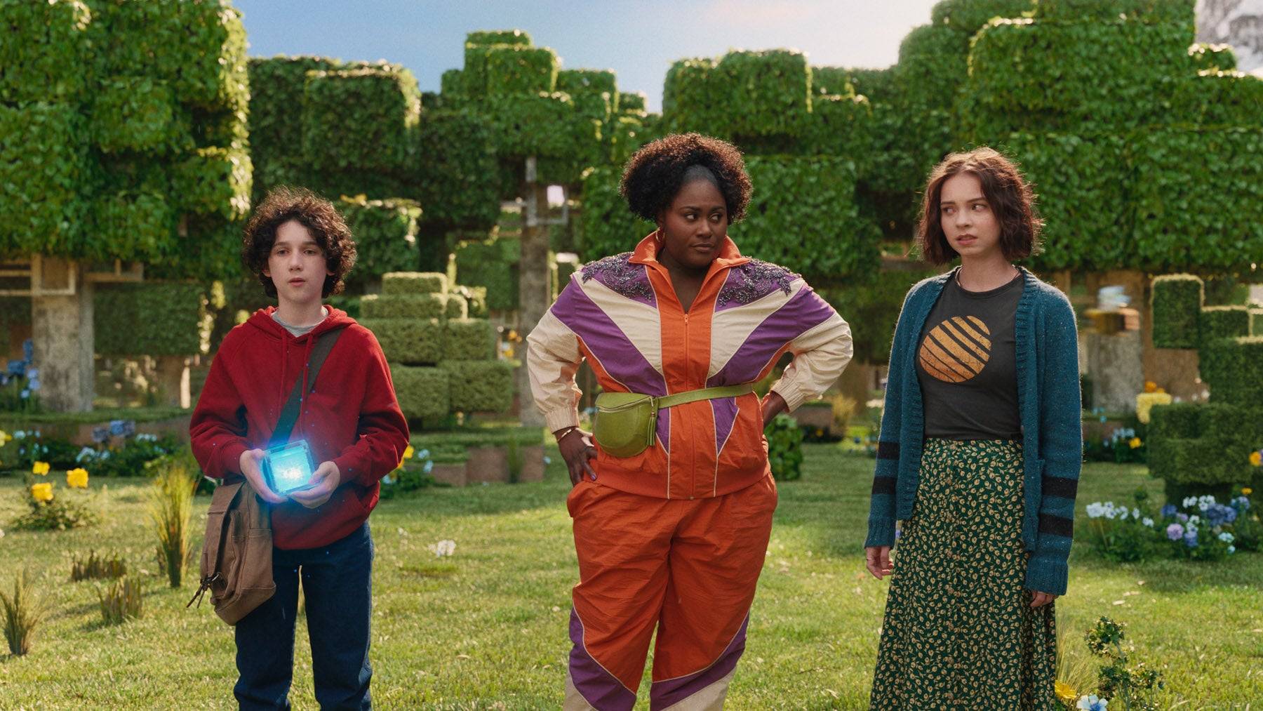 Minecraft movie trailer still