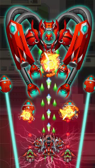 Sky Air Force: Space Shooter Captura de pantalla 2